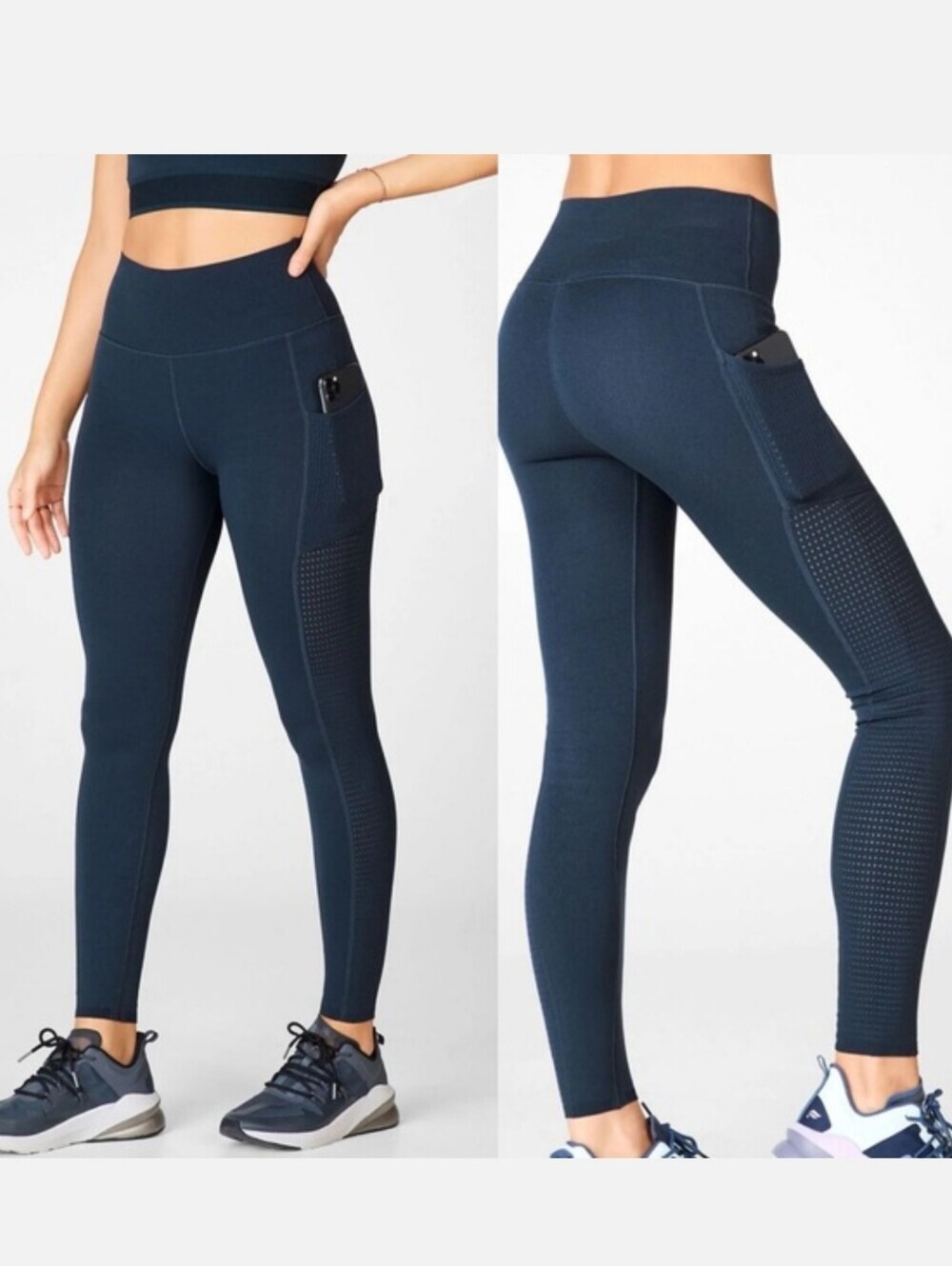 Fabletics Sculptknit High-Waist Pocket Leggings Size Small New